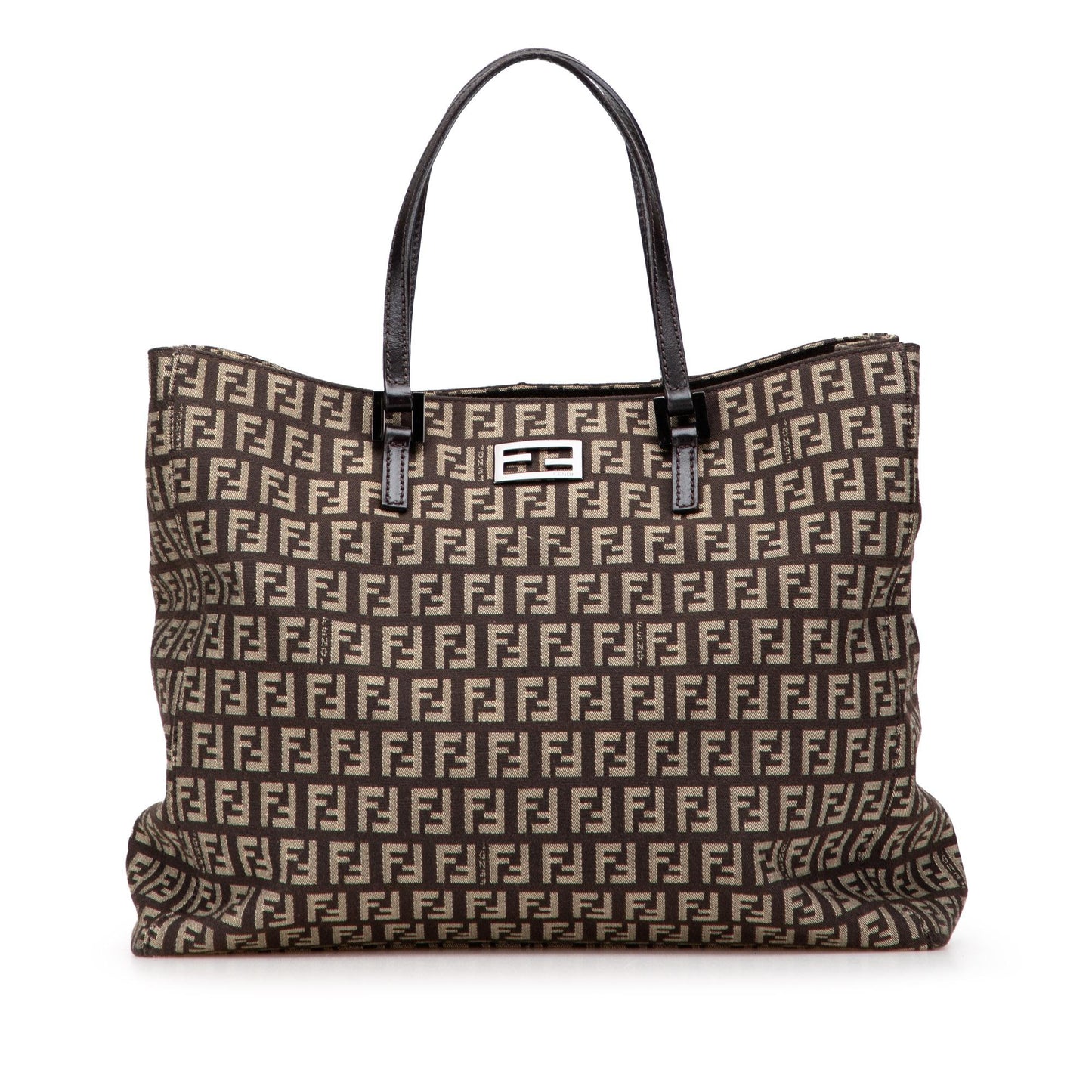 Fendi Tote Zucchino Red Tote Bag Style 55