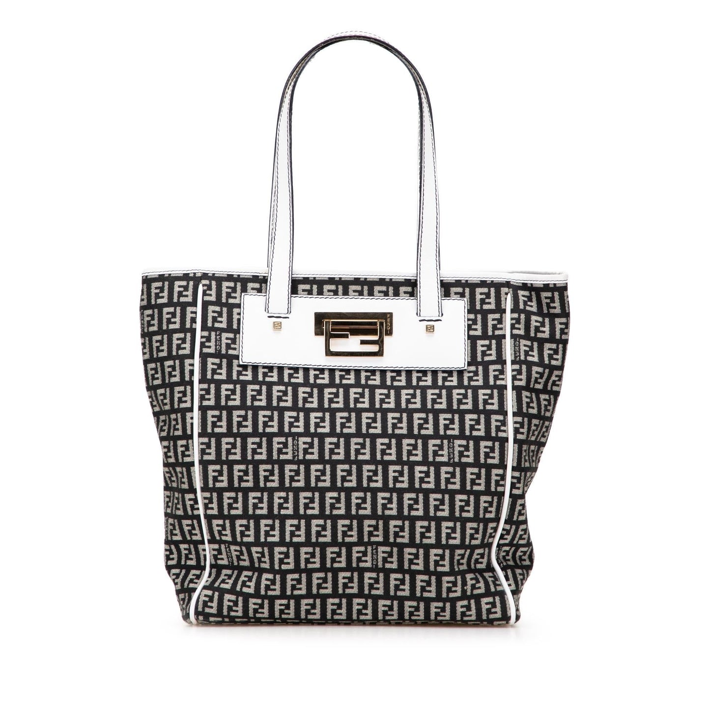 Fendi Tote Zucchino Red Tote Bag Style 54