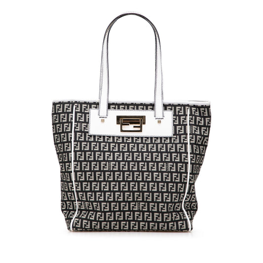 Fendi Tote Zucchino Red Tote Bag Style 54