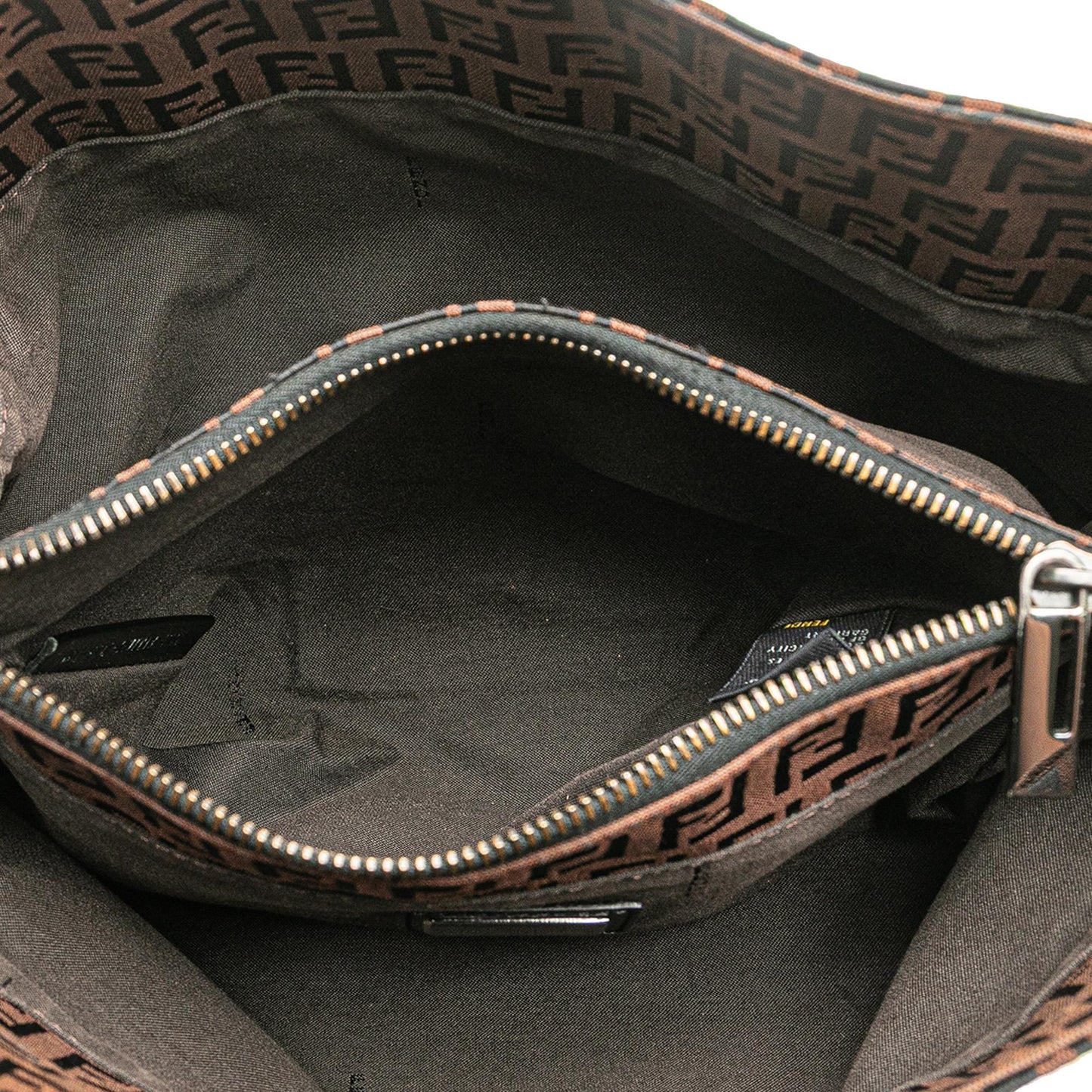 Fendi Tote Zucchino Red Tote Bag Style 58