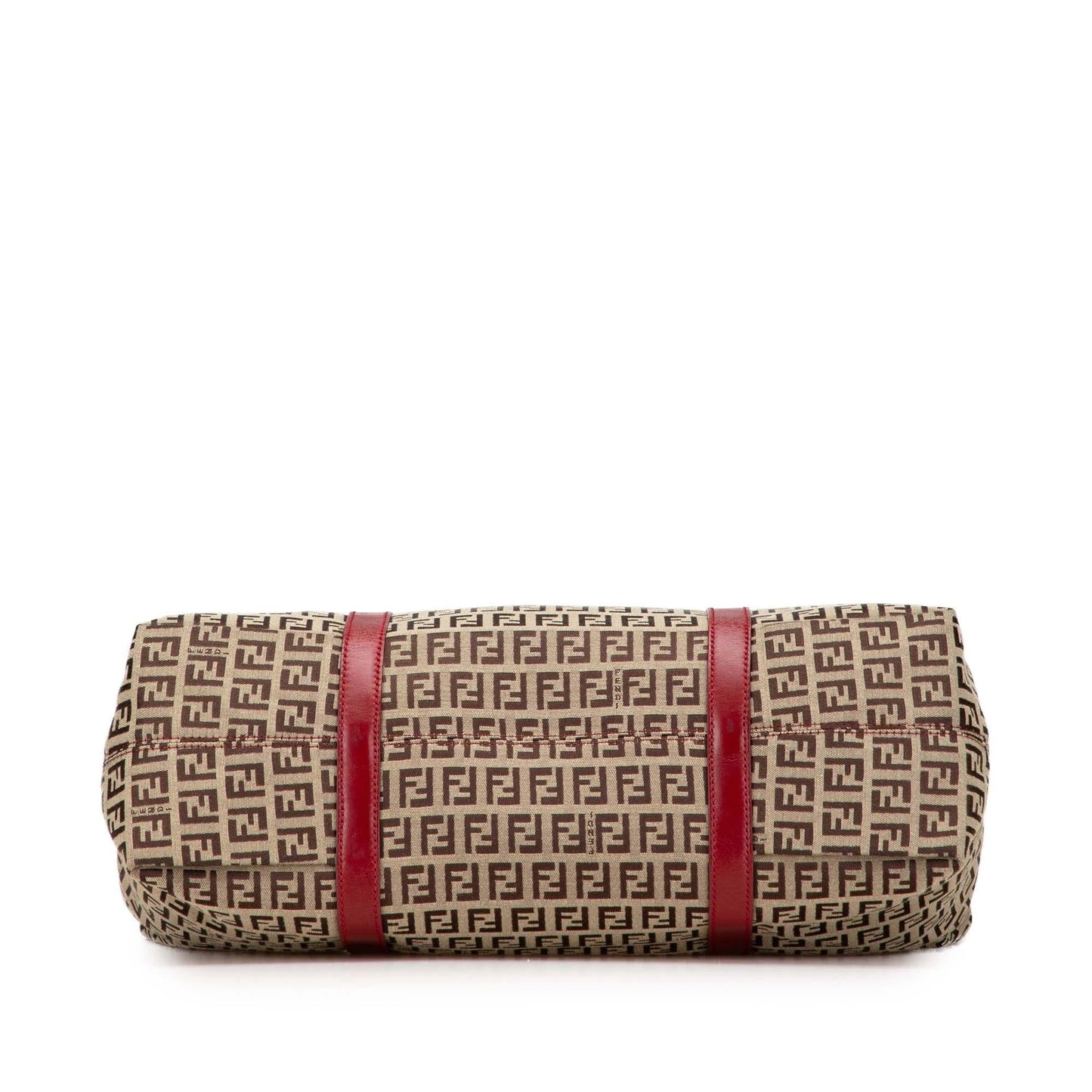 Fendi Tote Zucchino Red Tote Bag Style 69