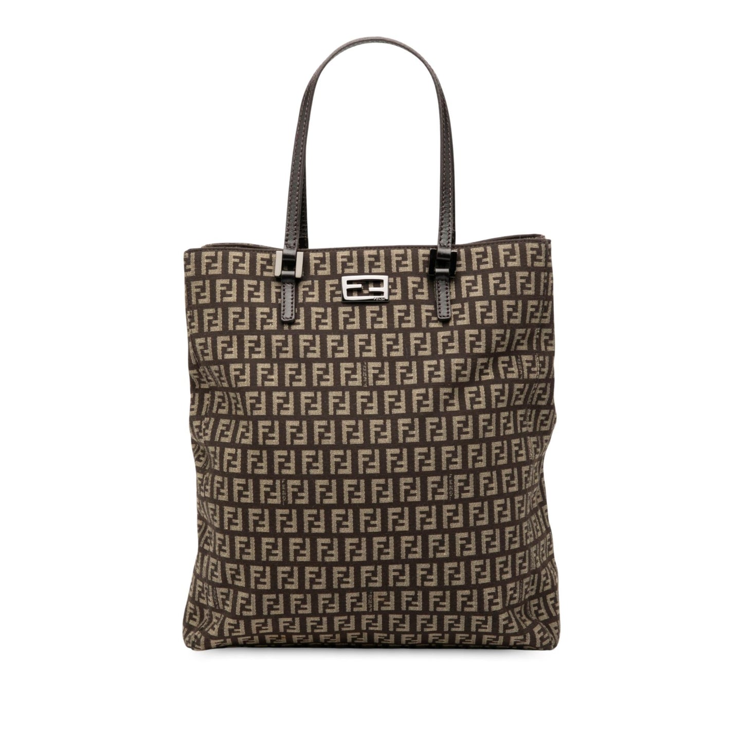 Fendi Tote Zucchino Red Tote Bag Style 74