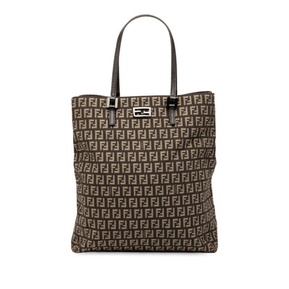 Fendi Tote Zucchino Red Tote Bag Style 74