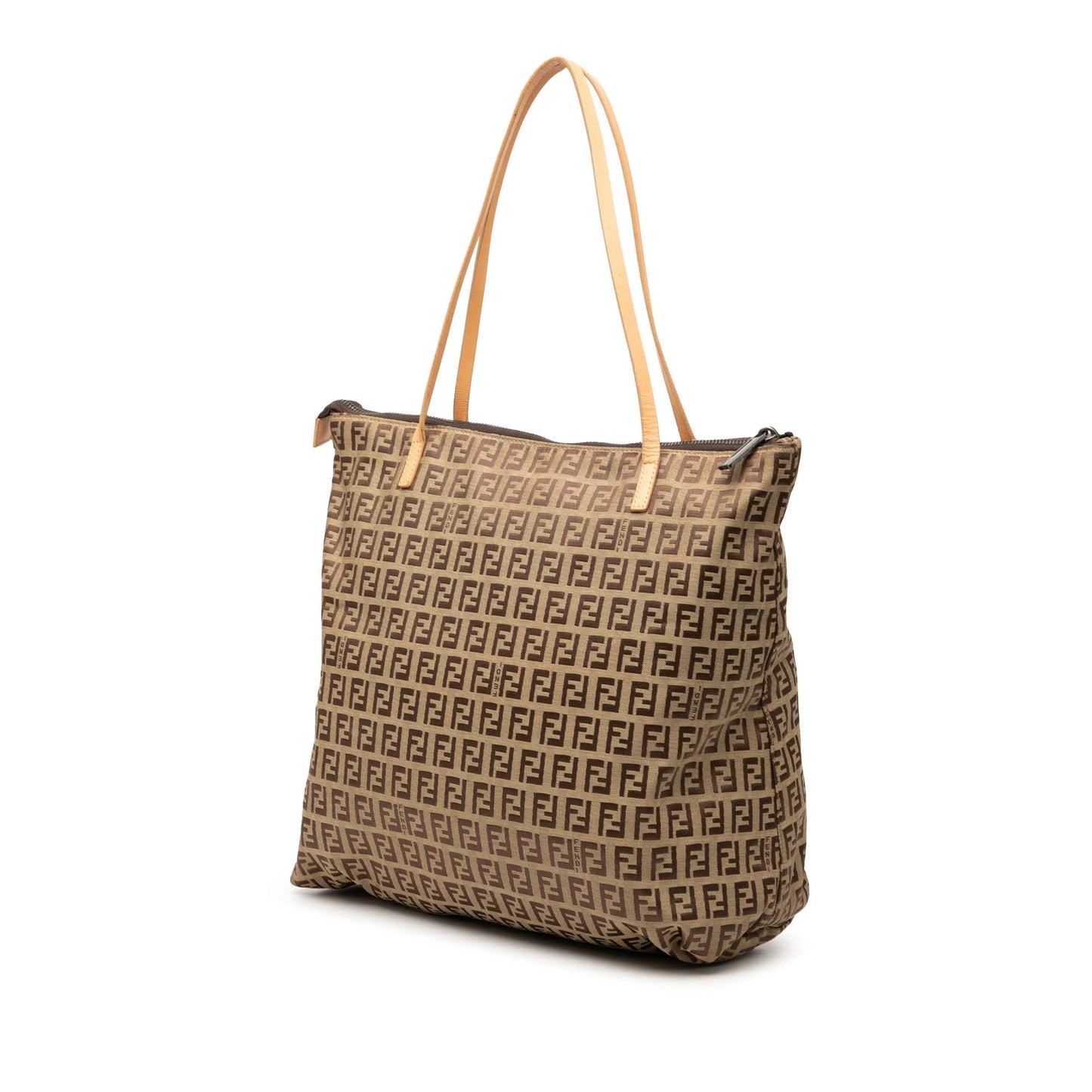 Fendi Tote Zucchino Red Tote Bag Style 72