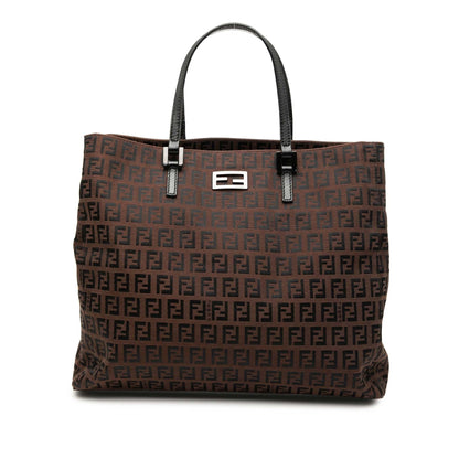 Fendi Tote Zucchino Red Tote Bag Style 78