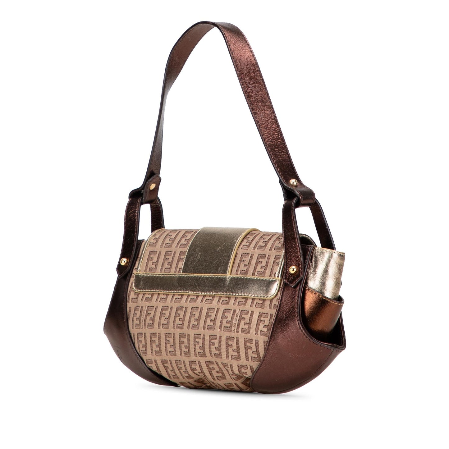 Fendi Tote Zucchino Red Tote Bag Style 71