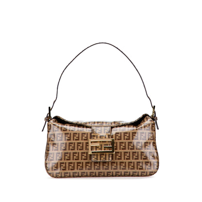 Fendi Zucchino Red Shoulder Bag Style 37