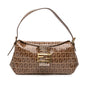 Fendi Zucchino Red Shoulder Bag Style 38