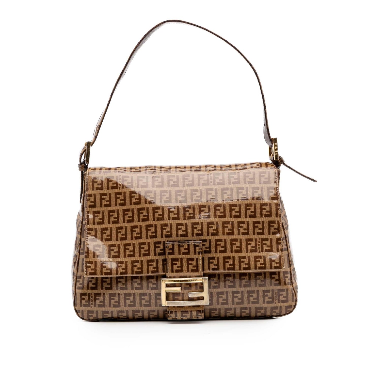Fendi Zucchino Red Shoulder Bag Style 32