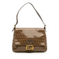 Fendi Zucchino Red Shoulder Bag Style 42