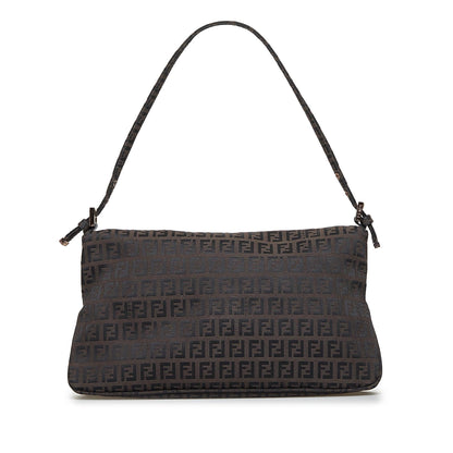 Fendi Zucchino Double Flap Baguette (SHG-RIWGfn)