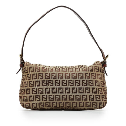 Fendi Zucchino Double Flap Baguette (SHG-30Rj5M)