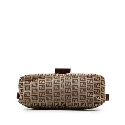 Fendi Zucchino Double Flap Baguette (SHG-30Rj5M)