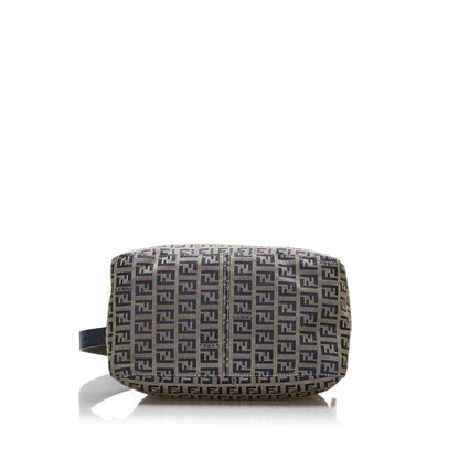 Fendi Zucchino Flap Shoulder Bag (SHG-Vcjt3I)