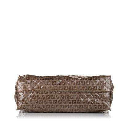 Fendi Baguette Zucchino Red Shoulder Bag