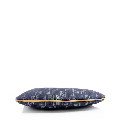 Fendi Zucchino Oyster Shoulder Bag