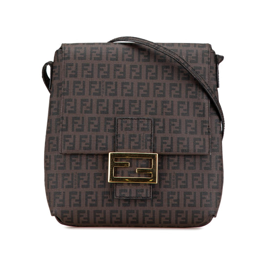 Fendi Zucchino Spalmati Crossbody Shg-Qllfpb