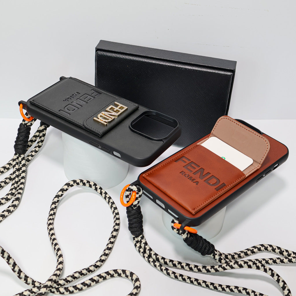 Fendi Card Holder iPhone Case