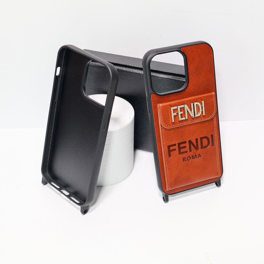 Fendi Card Holder iPhone Case