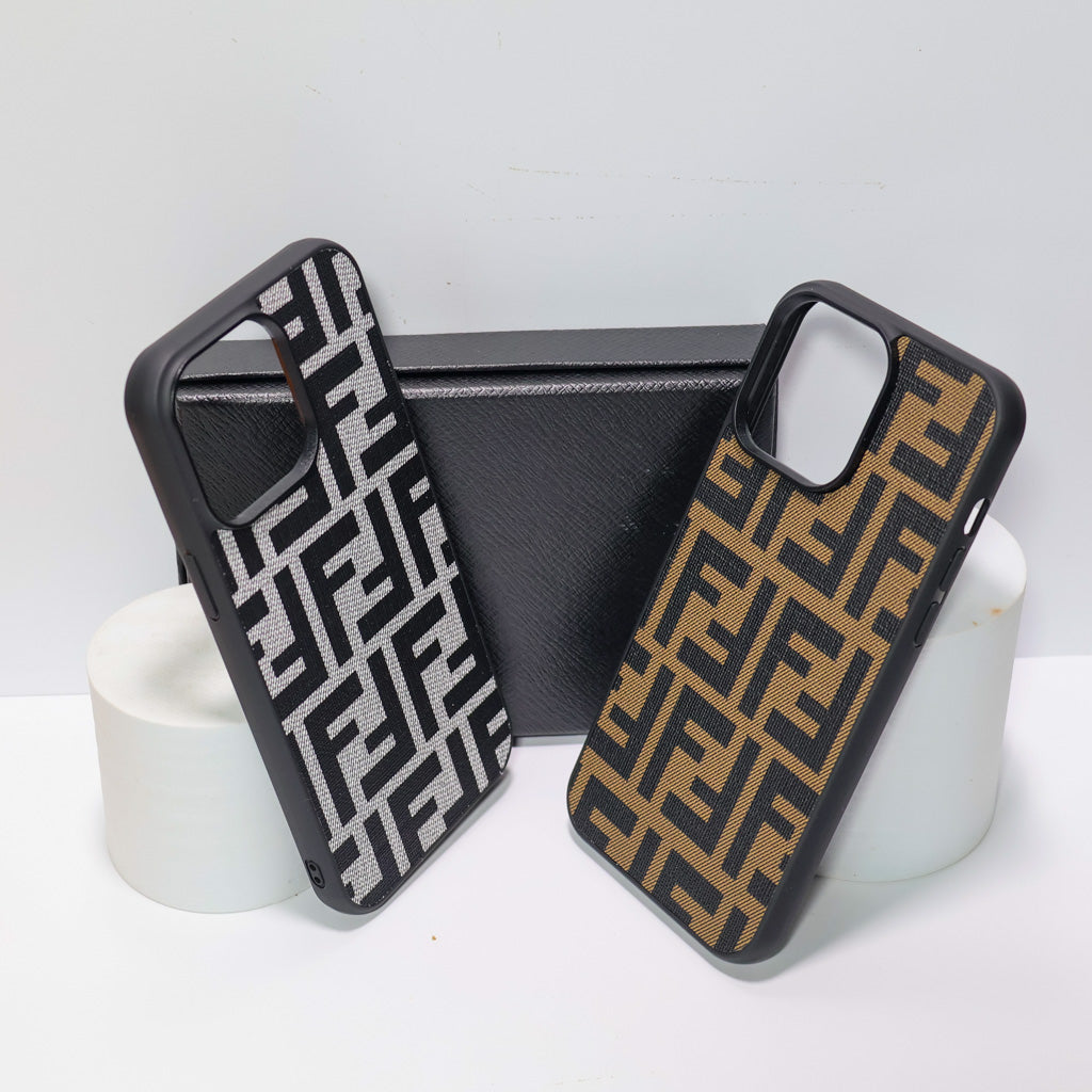Fendi Fabric Phone Case for iPhone 1217 Pro Max