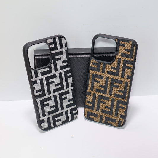 Fendi Fabric Phone Case for iPhone 1217 Pro Max