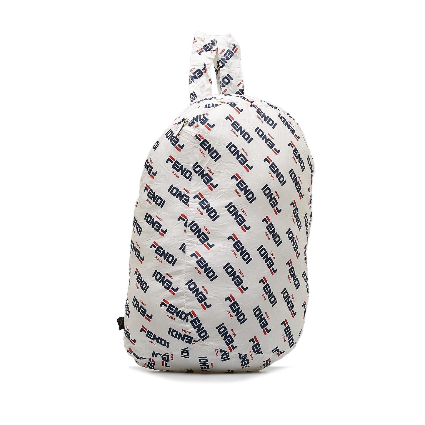 Fendi Luxury Leather Red Backpack Red