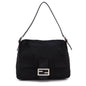 Fendi Black Zucca Mama Baguette
