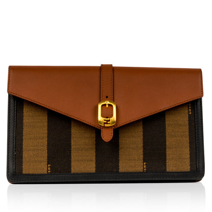 Fendi Luxury Leather Red Clutch Style 4