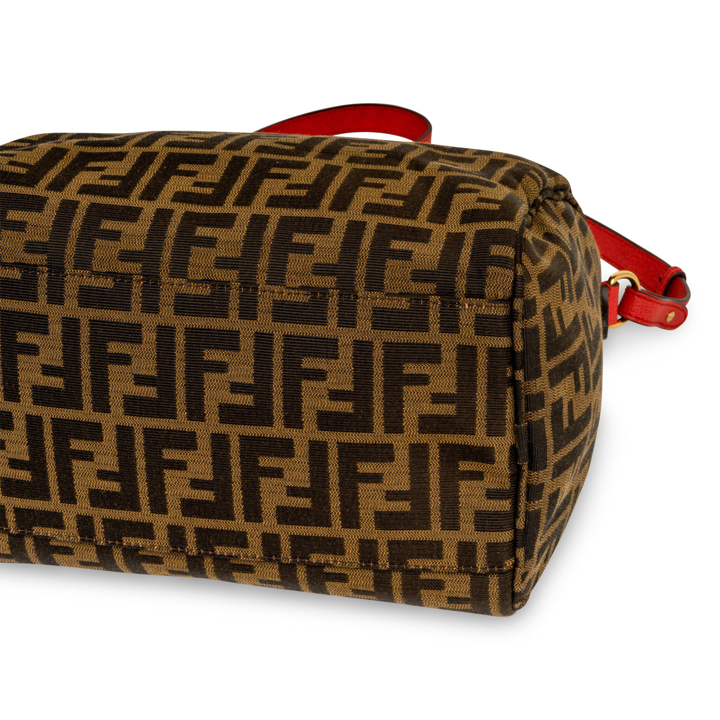 Fendi Luxury Zucca Red Handbag Style 8