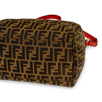 Fendi Luxury Zucca Red Handbag Style 8