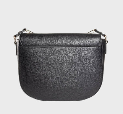 LOVE MOSCHINO Crossbody Bag Croco Black