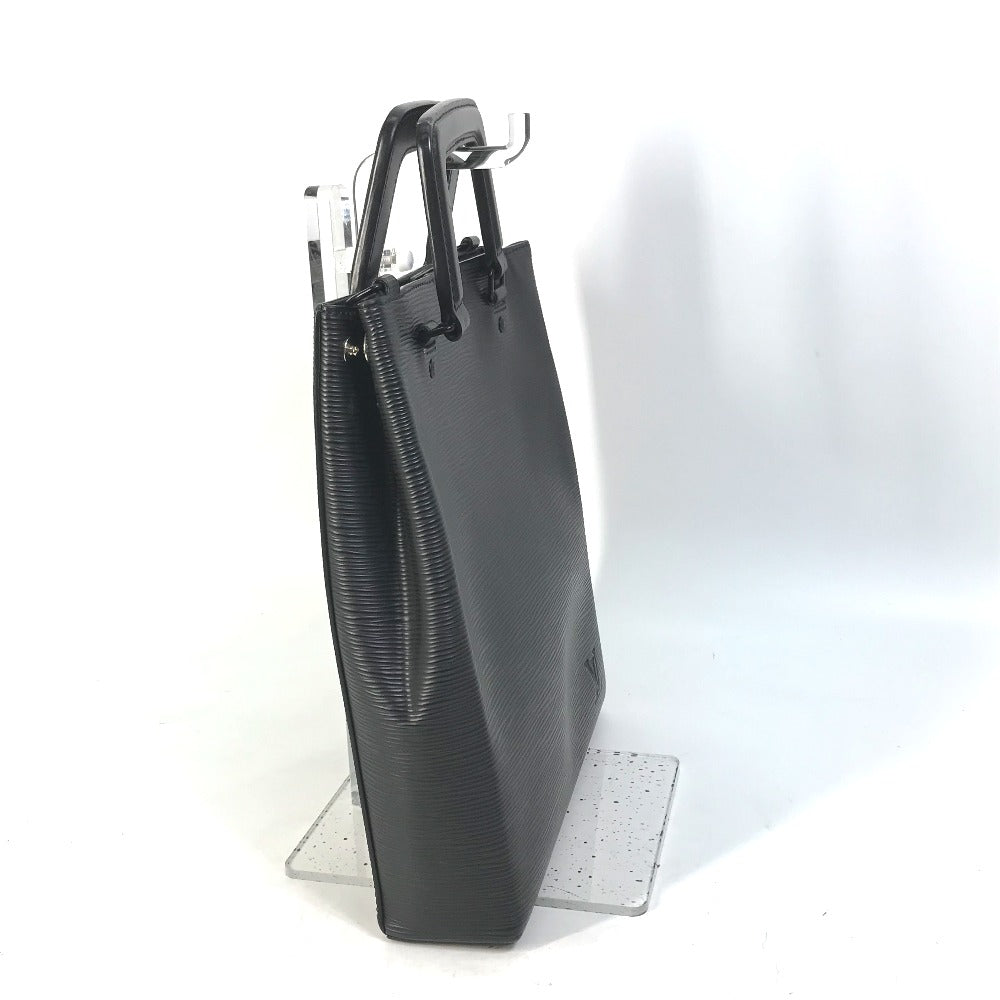 LOUIS VUITTON Handbag M58497 Epi Leather black Epi Crossbody Sac Plat fold Women Used