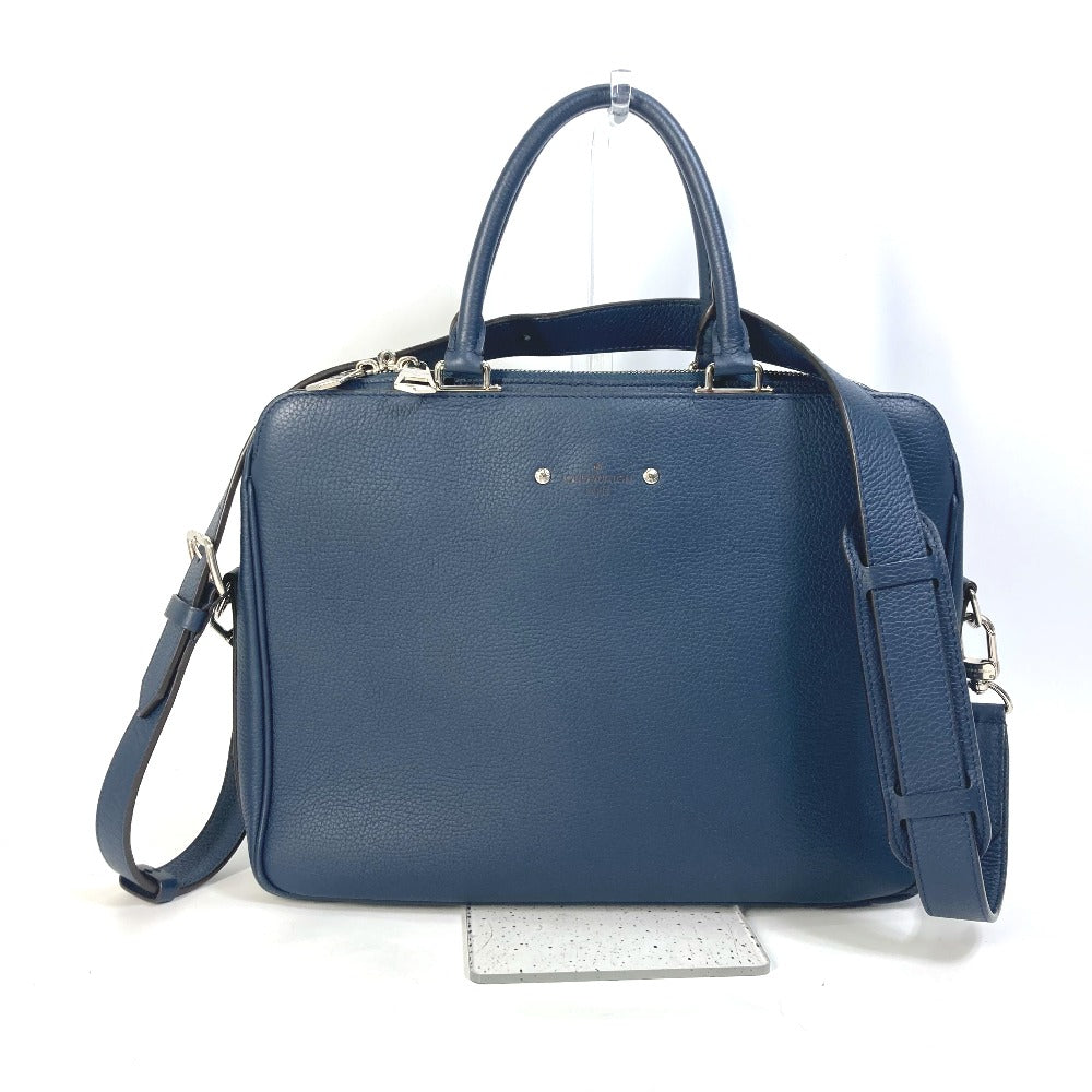 LOUIS VUITTON Business bag M54380 Taurillon Clemence Leather Navy 2WAY Shoulder Bag Handbag Crossbody Armand MM mens Used