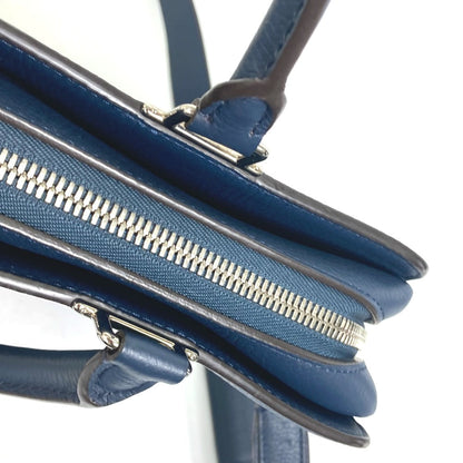 LOUIS VUITTON Business bag M54380 Taurillon Clemence Leather Navy 2WAY Shoulder Bag Handbag Crossbody Armand MM mens Used