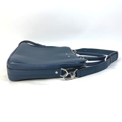 LOUIS VUITTON Business bag M54380 Taurillon Clemence Leather Navy 2WAY Shoulder Bag Handbag Crossbody Armand MM mens Used