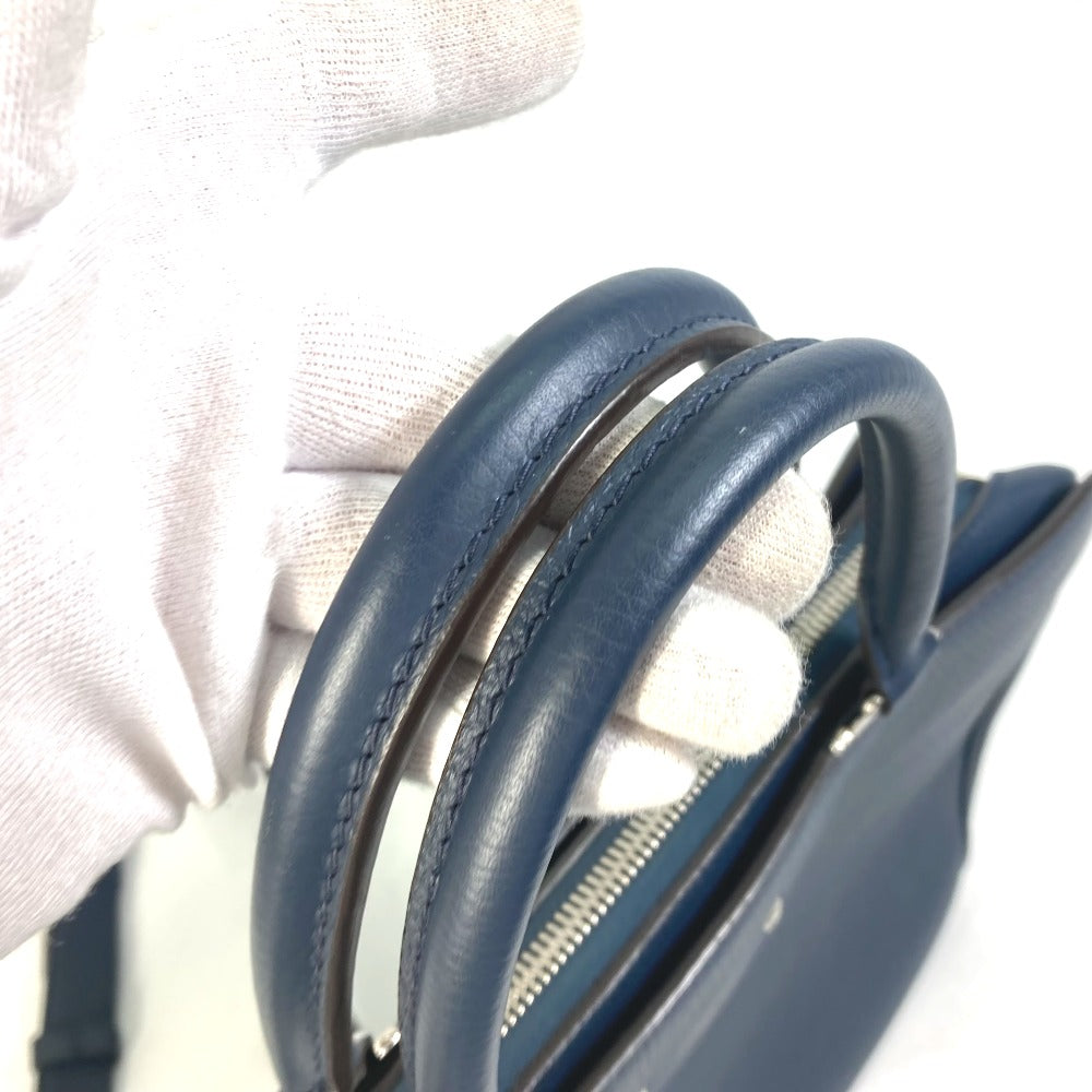 LOUIS VUITTON Business bag M54380 Taurillon Clemence Leather Navy 2WAY Shoulder Bag Handbag Crossbody Armand MM mens Used