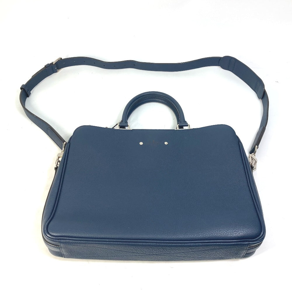 LOUIS VUITTON Business bag M54380 Taurillon Clemence Leather Navy 2WAY Shoulder Bag Handbag Crossbody Armand MM mens Used
