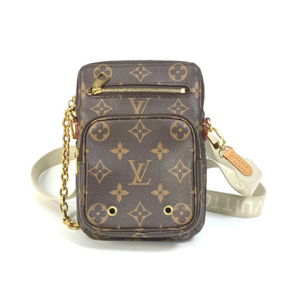 LOUIS VUITTON Shoulder Bag M80746 Monogram canvas Brown Monogram Utility crossbody Women Used