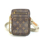 LOUIS VUITTON Shoulder Bag M80746 Monogram canvas Brown Monogram Utility crossbody Women Used