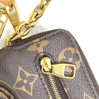 LOUIS VUITTON Shoulder Bag M80746 Monogram canvas Brown Monogram Utility crossbody Women Used