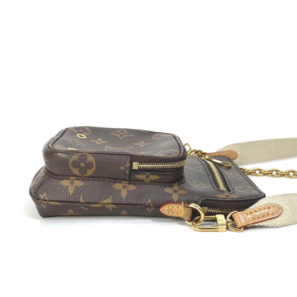 LOUIS VUITTON Shoulder Bag M80746 Monogram canvas Brown Monogram Utility crossbody Women Used