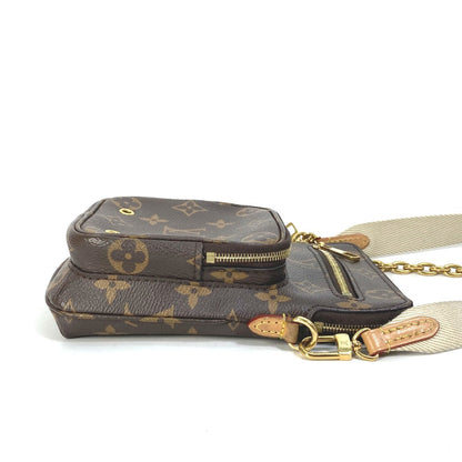 LOUIS VUITTON Shoulder Bag M80746 Monogram canvas Brown Monogram Utility crossbody Women Used