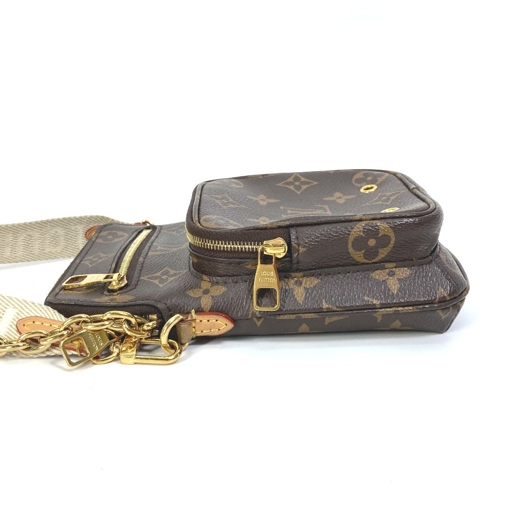 LOUIS VUITTON Shoulder Bag M80746 Monogram canvas Brown Monogram Utility crossbody Women Used
