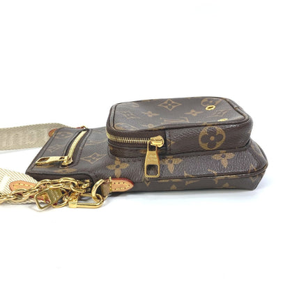 LOUIS VUITTON Shoulder Bag M80746 Monogram canvas Brown Monogram Utility crossbody Women Used