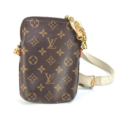 LOUIS VUITTON Shoulder Bag M80746 Monogram canvas Brown Monogram Utility crossbody Women Used