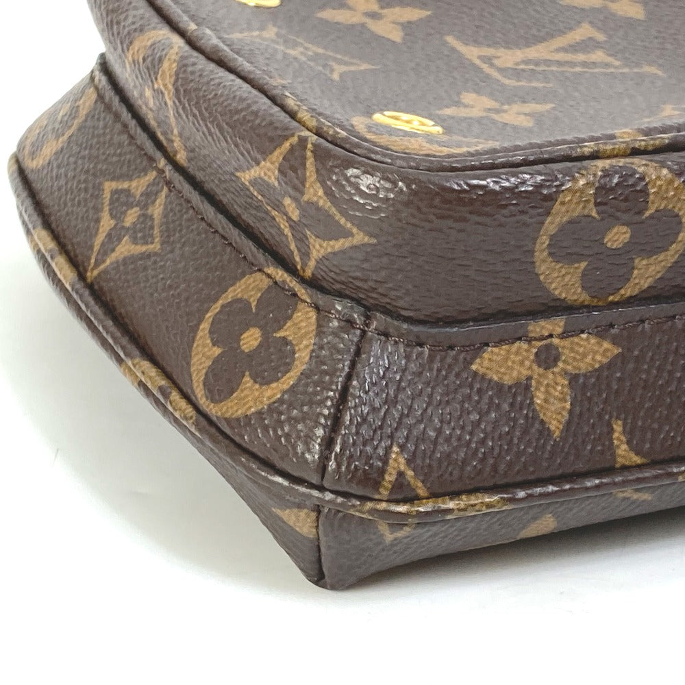 LOUIS VUITTON Shoulder Bag M80746 Monogram canvas Brown Monogram Utility crossbody Women Used