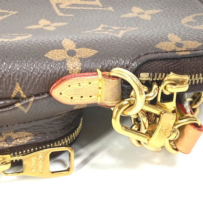 LOUIS VUITTON Shoulder Bag M80746 Monogram canvas Brown Monogram Utility crossbody Women Used