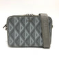 Dior Shoulder Bag 2ESBC119DCO Coated canvas / leather gray CD diamond pouch mens