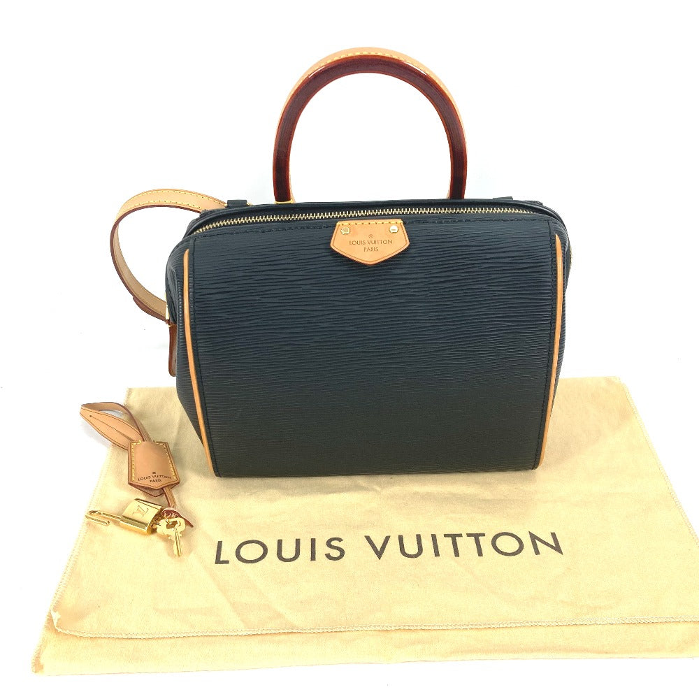 LOUIS VUITTON Handbag M93245  Epi Leather black Epi Bag Crossbody Dog PM Women Used