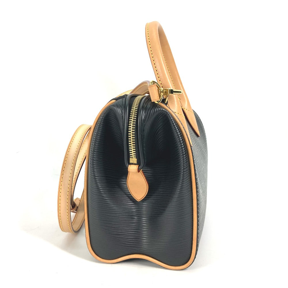 LOUIS VUITTON Handbag M93245  Epi Leather black Epi Bag Crossbody Dog PM Women Used
